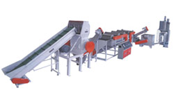 PE PP Film Cleaning Line